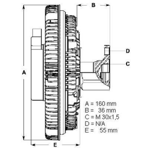 ΚΟΜΠΛΕΡ MERC.E CLASS W210 96-