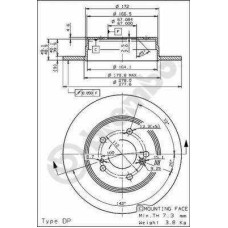 ΔΙΣΚΟΙ ΦΡΕΝΩΝ ΟΠ.M/S W203