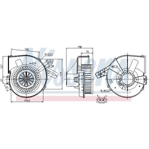 BLOWER AUDI A2  00-