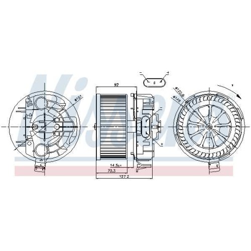 BLOWER RENAULT MEGANE LHD02-