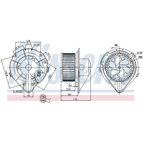 BLOWER AUDI A4  94-