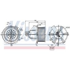 BLOWER OPEL ZAFIRA B  05-