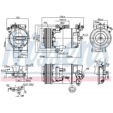 A/C COMPR NISSAN QASHQAI 07-