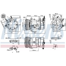 A/C COMPRESSOR MINI  06-