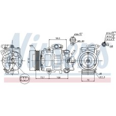 A/C COMPRESSOR VW POLO 1.2 07-