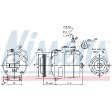 A/C COMPRESSOR AUDI A6  97-