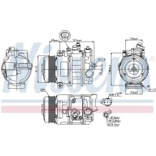 A/C COMPRESS C-CLASS(W203) 00-