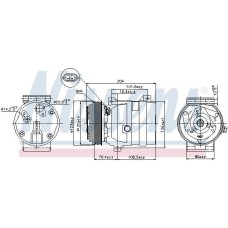 A/C COMPRESSOR RENA MASTER 98-