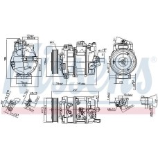 A/C COMPRESSOR VW GOLF V