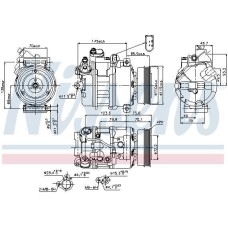 A/C COMPRESSOR AUDI A4  00-