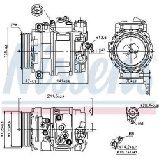 A/C COMPRESS E-CLASS(W211) 05-