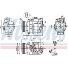 A/C COMPRESSOR AUDI A4   00-