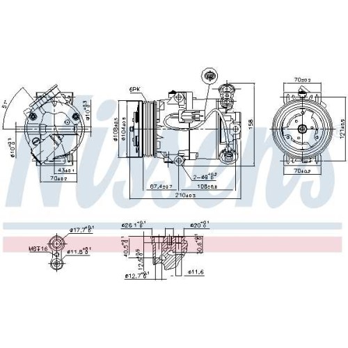 A/C COMPRESSOR ASTRA H  04-