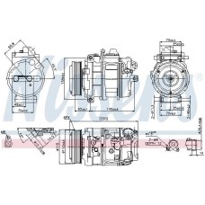 A/C COMPRESSOR BMW 3(E90) 05-