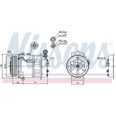 A/C COMP OPEL VECTRA C  02-