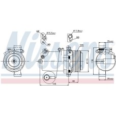 A/C COMPRESSOR BMW 3(E46) 98-