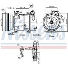 A/C COMPRESSOR DACIA LOGAN 04-