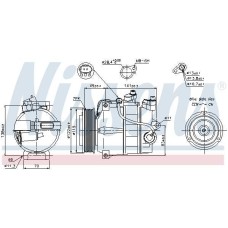 A/C COMPRES MERC(W212) E 200