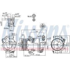 A/C COMPRESSOR OP ASTRA H  04-