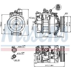 A/C COMPRESSOR AUDI A4  00-