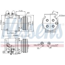 A/C COMPRESSOR HONDA CIVIC 95-