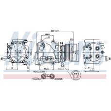 A/C COMPRESSOR FORD MONDEO 00-