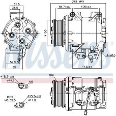 A/C COMPR HONDA CR-V 2.0 02-06