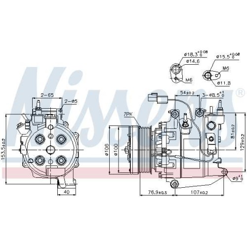 A/C COMPRESSOR HONDA CIVIC 05-