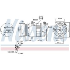 A/C COMP OP VIVARO 2.0CDTI 06-