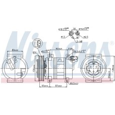 A/C COMPRESSOR A.ROMEO 147 00-