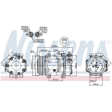 A/C COMPRESSOR FORD FOCUS  04-