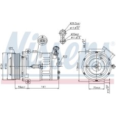 A/C COMPRESSOR VECTRA C   02-