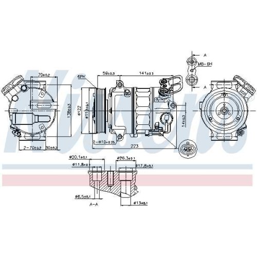 A/C COMPRESSOR INSIGNIA  08-