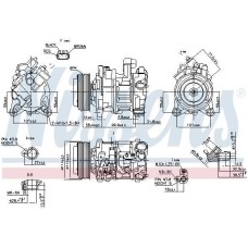 A/C COMPRESSOR BMW 1 (F20) 116