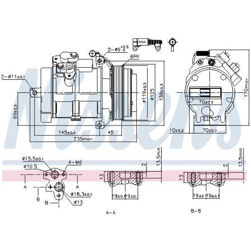 A/C COMP MERCED SPRINTER  06-