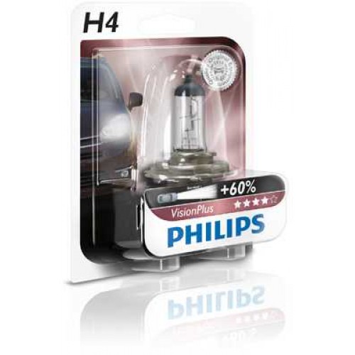 LAMP H4 VISION PLUS 12V 60W