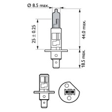 ΛΑΜΠΑ  X-TREME VISION H1