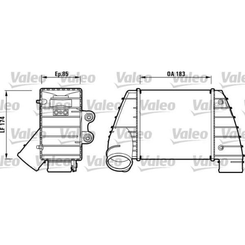 INTERCOOLER A3/S3 ΔΕΞΙ